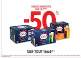 Intermarché Contact Bailleau-le-Pin - Promo -50% de remise immédiate sur le 2ème sur tout 1664 Promo -50% de remise immédiate sur le 2ème sur tout 1664 à dans le catalogue Intermarché Contact à Bailleau-le-Pin