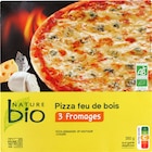 Pizza feu de bois 3 fromages - NATURE BIO en promo chez Carrefour Mulhouse à 4,78 €