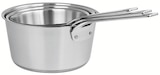 Série de 3 casseroles Inox brossé 1826 - CRISTEL en promo chez Ambiance & Styles Strasbourg à 199,90 €