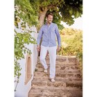 Pantalon jogger lin homme - TEX en promo chez Carrefour Pantalon jogger lin homme - TEX dans le catalogue Carrefour