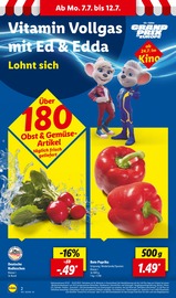 Gemüse im Lidl Prospekt in Freiberg Aktueller Lidl Prospekt mit Gemüse, "LIDL LOHNT SICH", Seite 2