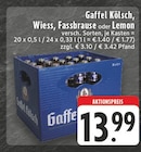 Wiess, Fassbrause oder Lemon Angebot in Ockenfels Wiess, Fassbrause oder Lemon im aktuellen Prospekt bei EDEKA in Ockenfels