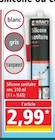 Norma Niedermodern - Promo Silicone sanitaire blanc Promo Silicone sanitaire blanc à 2,99 € dans le catalogue Norma à Niedermodern