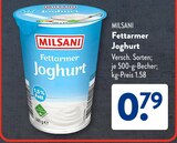 Fettarmer Joghurt von Milsani im aktuellen ALDI SÜD Prospekt