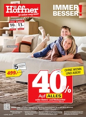 Aktueller Höffner Möbel & Einrichtung Prospekt in Neulußheim und Umgebung, "IMMER BESSER!" mit 28 Seiten, 01.04.2026 - 21.04.2026