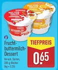 ALDI Nord Gornau - Frucht-Buttermilch-Dessert Vanille Angebot im Prospekt Frucht-Buttermilch-Dessert Vanille bei ALDI Nord im Gornau Prospekt für 0,65 €