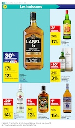 Offre Scotch whisky dans le catalogue Carrefour Market du moment à la page 46