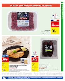 Prix et réduction Viande dans le prospectus Carrefour Market en cours Offre Viande dans le catalogue Carrefour Market du moment à la page 5