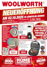 Woolworth Prospekt für Duderstadt: "NEUERÖFFNUNG IN LEINEFELDE-WORBIS", 8 Seiten, 02.10.2025 - 02.10.2025