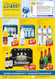 Netto Marken-Discount Prospekt „DER ORT, AN DEM DU IMMER AUSGEZEICHNETE PREISE FINDEST.“ für Wörlitz und Umgebung mit 2 Seiten Netto Marken-Discount Prospekt für Wörlitz und Umgebung: „DER ORT, AN DEM DU IMMER AUSGEZEICHNETE PREISE FINDEST.“, 2 Seiten, 08.12.2025 - 13.12.2025
