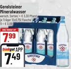 Mineralwasser im Trinkgut Prospekt Mineralwasser von Gerolsteiner im aktuellen Trinkgut Prospekt für 7,49 €
