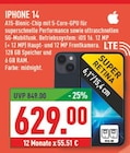 Aktuelle iPhone Angebote bei Marktkauf in Bochum Aktuelles IPHONE 14 Angebot bei Marktkauf in Bochum ab 629,00 €