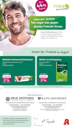 mea - meine apotheke Prospekt für Reinbek mit 4 Seiten mea - meine apotheke Prospekt für Reinbek: "Unsere August-Angebote", 4 Seiten, 01.08.2026 - 31.08.2026