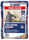 Colle carrelage Grands carreaux Blanc sac 25 kg dans le catalogue Brico Cash