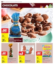 Promos Cacao dans le catalogue "PÂQUES POUR TOUS LES GOÛTS" de Carrefour à la page 28