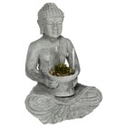 Statue Bouddha assis en promo chez Carrefour Dijon à 24,99 €