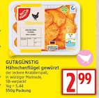 Hähnchenflügel gewürzt von GUT&GÜNSTIG im aktuellen EDEKA Prospekt