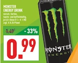ENERGY DRINK im Angebot bei Marktkauf in Hürth ENERGY DRINK Angebote von MONSTER bei Marktkauf Hürth für 0,99 €