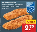 Knusperbackfisch im Angebot bei Netto Marken-Discount in Heilbronn Knusperbackfisch Angebote bei Netto Marken-Discount Heilbronn für 2,79 €