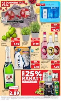 Gin im Kaufland Prospekt "RICHTIG GRILLEN - RICHTIG GÜNSTIG" mit 8 Seiten (Potsdam)