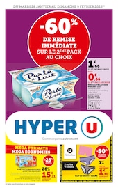 Catalogue Supermarchés Hyper U en cours à Verel-de-Montbel et alentours, "Hyper U", 40 pages, 28/01/2025 - 09/02/2025