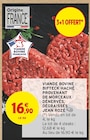 Viande bovine : bifteck haché provenant de morceaux dénervés, dégraissés - Jean Rozé en promo chez Intermarché Hyper Viande bovine : bifteck haché provenant de morceaux dénervés, dégraissés - Jean Rozé dans le catalogue Intermarché Hyper