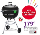 Barbecue charbon de bois Kettle Ø 57 cm - Weber - Mr. Bricolage à Saintes Barbecue charbon de bois Kettle Ø 57 cm - Weber en promo chez Mr. Bricolage Saintes à 179,00 €