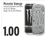 Monster Energy Angebote bei EDEKA Heinsberg für 1,00 €