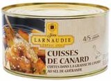 CUISSES DE CANARD AU SEL DE GUÉRANDE - JEAN LARNAUDIE dans le catalogue Intermarché