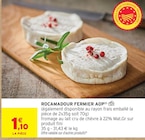 Rocamadour Fermier AOP en promo chez Intermarché Super Tourcoing à 1,10 €
