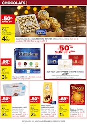 Ferrero Rocher Angebote im Prospekt "UN Noël POUR TOUS LES GOÛTS" von Carrefour auf Seite 78