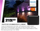 LED-Wandleuchte „Dymera“ von Philips Hue im aktuellen OBI Prospekt für 219,99 €