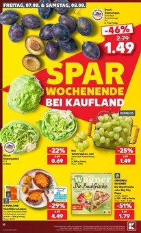 Pizza im Kaufland Prospekt "Hier bin ich richtig" mit 65 Seiten (Ulm)