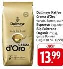 Kaffee Crema d’Oro Espresso Angebote von Dallmayr bei E center Bad Homburg für 13,99 €