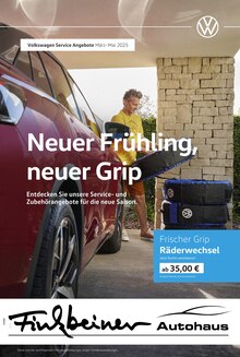 Aktueller Volkswagen Baiersbronn Prospekt "Neuer Frühling, neuer Grip" mit 1 Seite