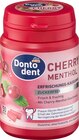 Kaugummi, Cherry Menthol, zuckerfrei von Dontodent im aktuellen dm-drogerie markt Prospekt