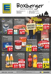 Aktueller EDEKA Prospekt, "Aktuelle Angebote", mit Angeboten der Woche, gültig von 19.01.2026 bis 19.01.2026