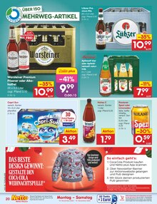 Bier im Netto Marken-Discount Prospekt "Aktuelle Angebote" mit 67 Seiten (Halberstadt)