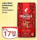 Kaffeebohnen Vienna Angebote von Julius Meinl bei GLOBUS Neustadt für 17,99 €