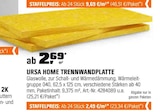 HOME TRENNWANDPLATTE von URSA im aktuellen OBI Prospekt für 2,49 €