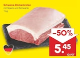 Schweine-Rückenbraten Angebote bei Netto Marken-Discount Hof für 5,45 €