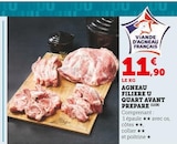 Promo Agneau filet quart avant préparé à 11,90 € dans le catalogue Super U à Sandillon