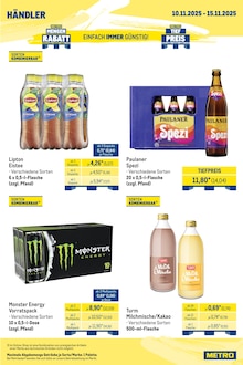 Energydrink im aktuellen METRO Prospekt (Neu Ulm) Energydrink im METRO Prospekt "Wochenengebote Händler + Charity + Händler Mix" mit 30 Seiten (Neu Ulm)