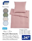 Musselin-Bettwäsche im Angebot bei ALDI Nord in Cottbus Musselin-Bettwäsche Angebote von Schloß Holte bei ALDI Nord Cottbus für 24,99 €