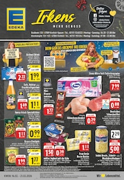 EDEKA Prospekt für Krefeld mit 26 Seiten EDEKA Prospekt "Aktuelle Angebote" für Krefeld, 26 Seiten, 16.02.2026 - 21.02.2026