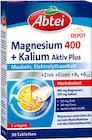 Magnesium 400 Plus Vital Direkt von Abtei im aktuellen Rossmann Prospekt