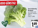 Brokkoli Angebote von Gut & Günstig bei E center Trier für 1,49 €