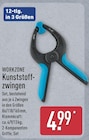 Kunststoffzwingen im ALDI Nord Prospekt Kunststoffzwingen von Workzone im aktuellen ALDI Nord Prospekt für 4,99 €