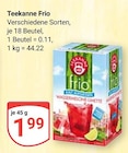 Aktuelle Teekanne Angebote bei GLOBUS in Leipzig Aktuelles Frio Wassermelone-Limette Angebot bei GLOBUS in Leipzig ab 1,99 €