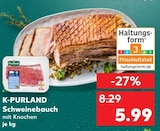 Aktuelles Schweinebauch Angebot bei Kaufland in Ingolstadt ab 5,99 €